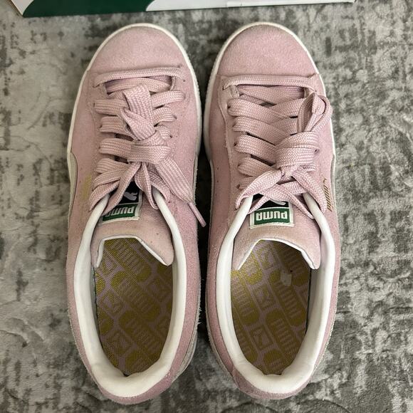 Puma Suede Classic XXI Jr pink lady-puma white rose lady-puma blanc - Picture 5 of 13